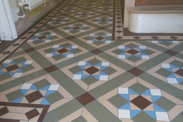 Bespoke Victorian Pattern using ‘Clare’ Border